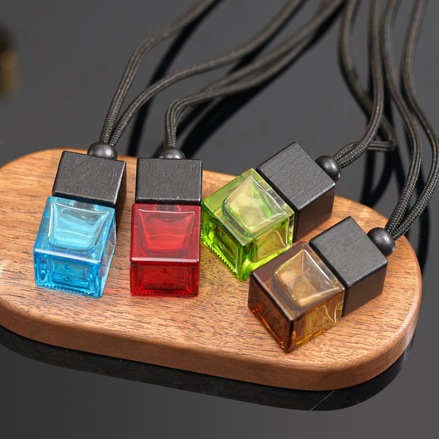 New arrival 8 ml gradient black bulk car scent air fresheners car scent freshener hanging for home fragrance - Image 6