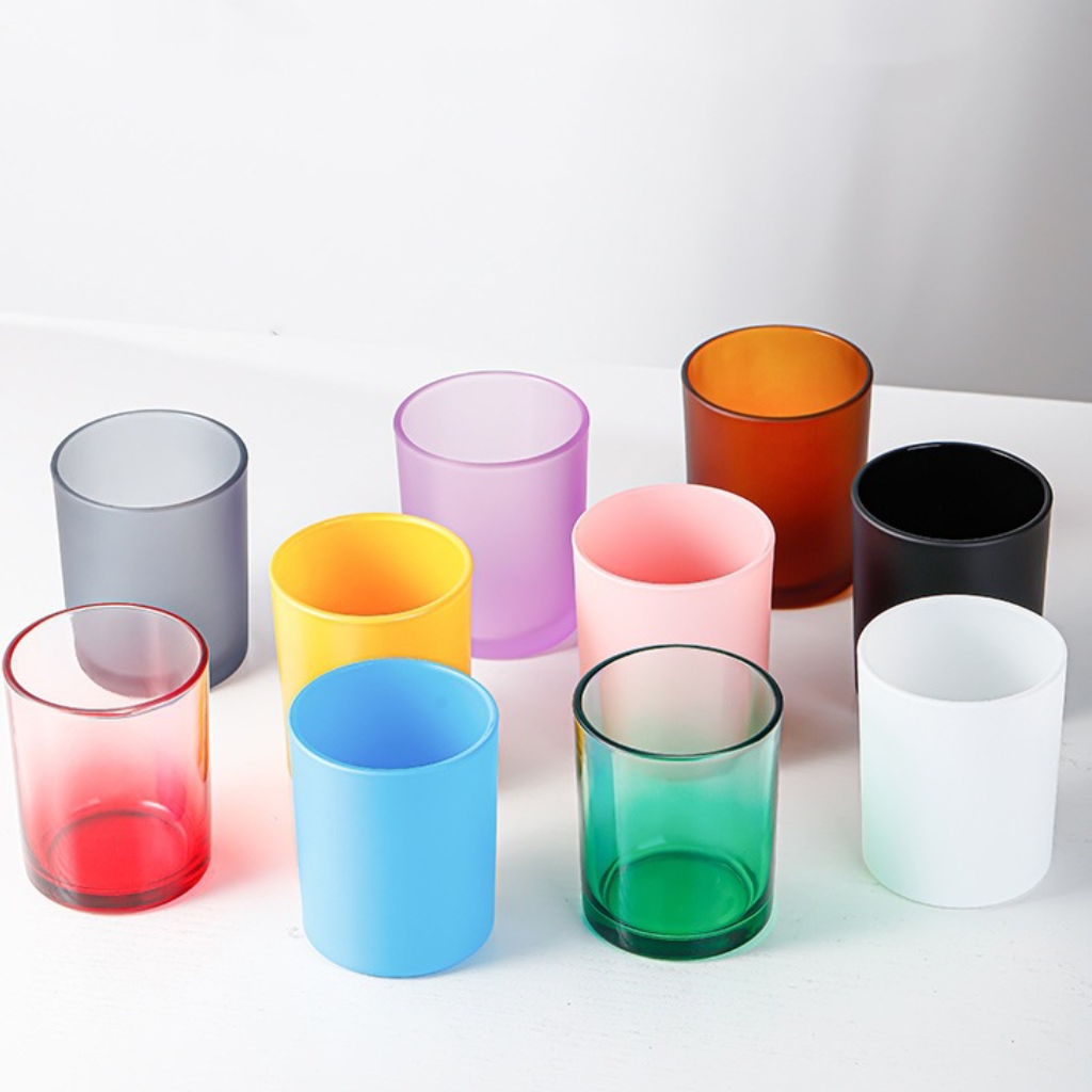 Factory Direct 200ml 7oz Luxury Empty Candle Holders Candle Containers For Home And Gifts Exquisite Large Capacity Glass Candle Jars