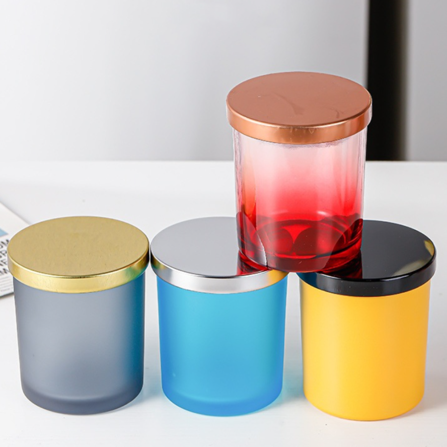 Factory Direct 200ml 7oz Luxury Empty Candle Holders Candle Containers For Home And Gifts Exquisite Large Capacity Glass Candle Jars - Image 2