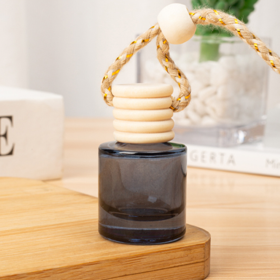 8ML Colorful Round/Circular Car Diffuser Glass Bottle Frost Polish Surface Screw Cap Cork Dropper Cream Fragrances Packing - Image 5