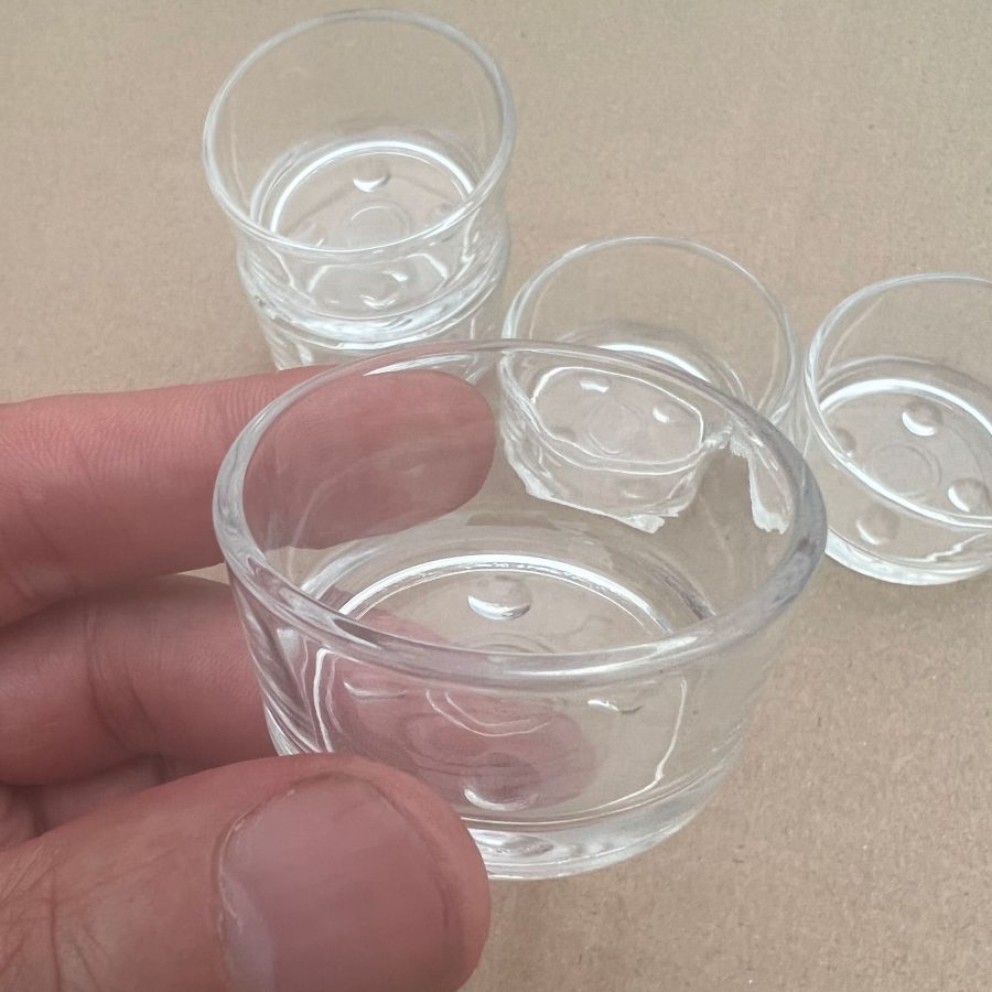Reusable Clear Tealight Candle Holder  for wedding party decorations