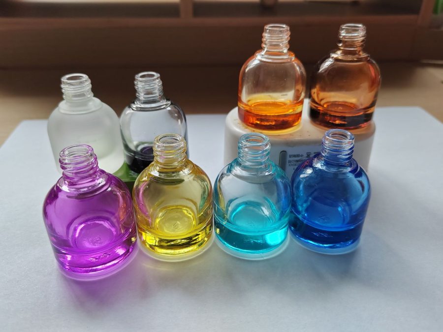 Round 10ml Hanging Car Perfume Glass Empty Bottle Essential Oil Diffuser Aromatherapy Car Air Freshener With Wooden Cap - Image 3