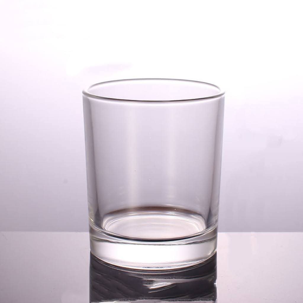 Empty thick bottom 280ml 9oz  candle glass jar
