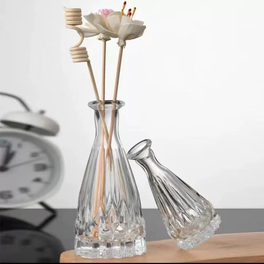 Empty  50ml 150ml Custom Perfume Diffuser Oil Bottle Reed Diffuser Fragrance Bottle