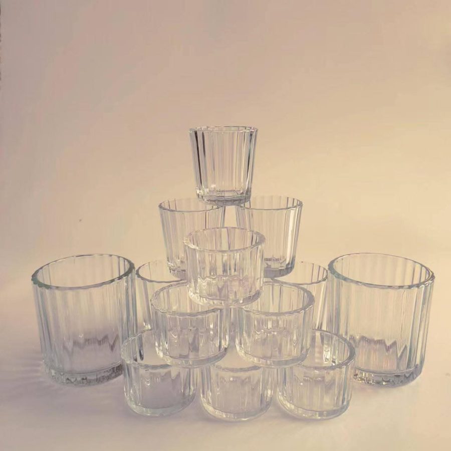 Factory supplier 50ml 100ml 200ml transparent candle glass jar - Image 2