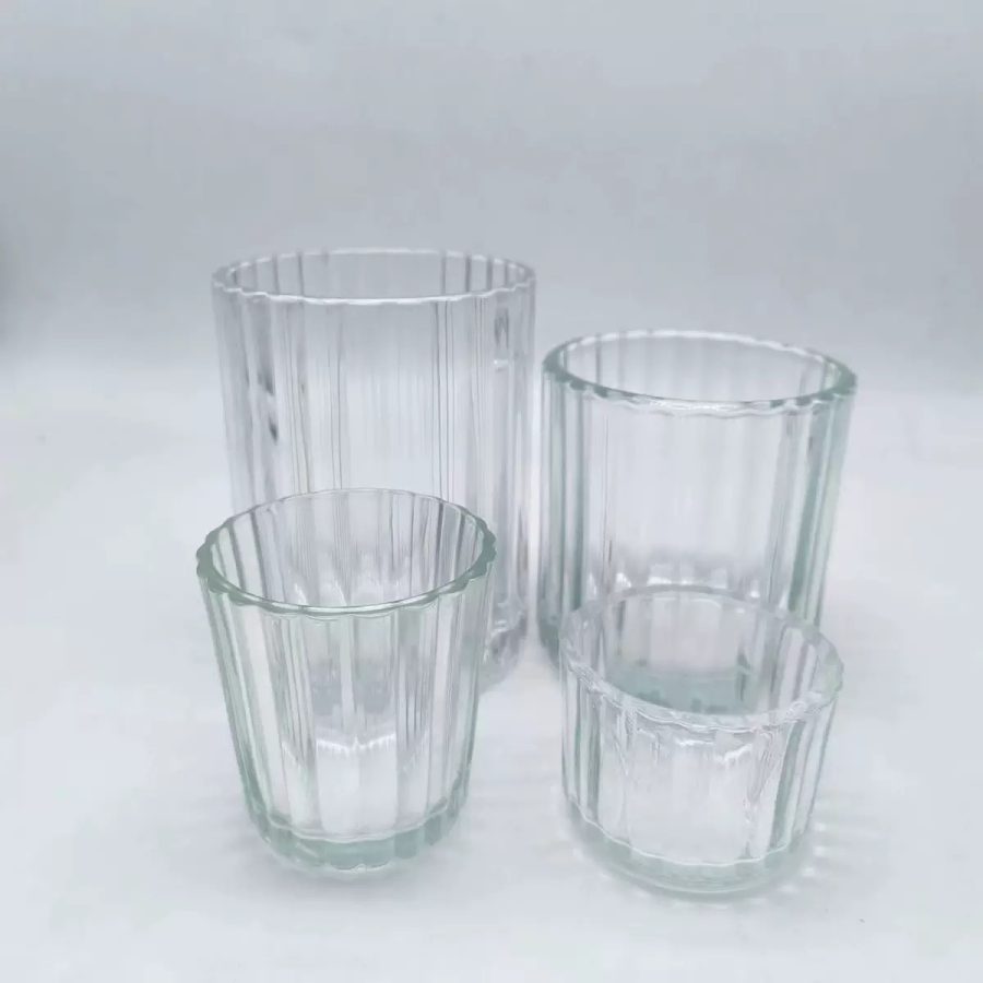 Empty 50ml 80ml 200ml 300ml clera candle glass jar - Image 5