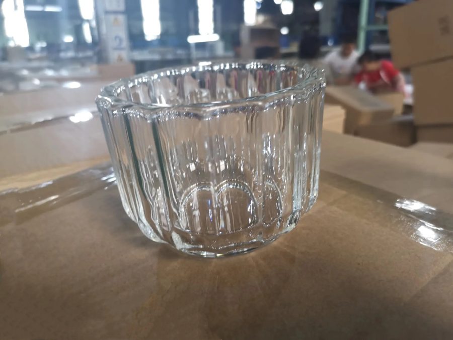 Hot selling 390ml 13oz transparent candle glass vessels jar for candle making - Image 4
