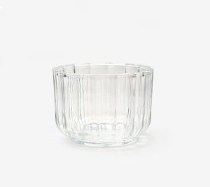 Hot selling 390ml 13oz transparent candle glass vessels jar for candle making